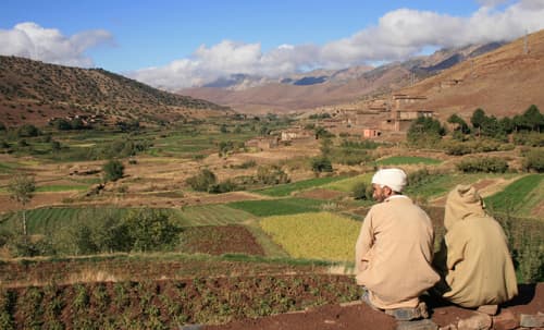 En famille dans la vallée des Ait Bougmez