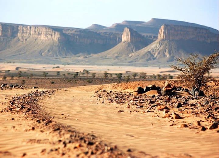 La piste des caravanes du grand sud marocain