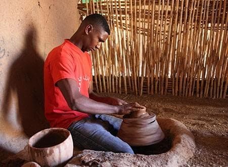 Stage poterie au Maroc
